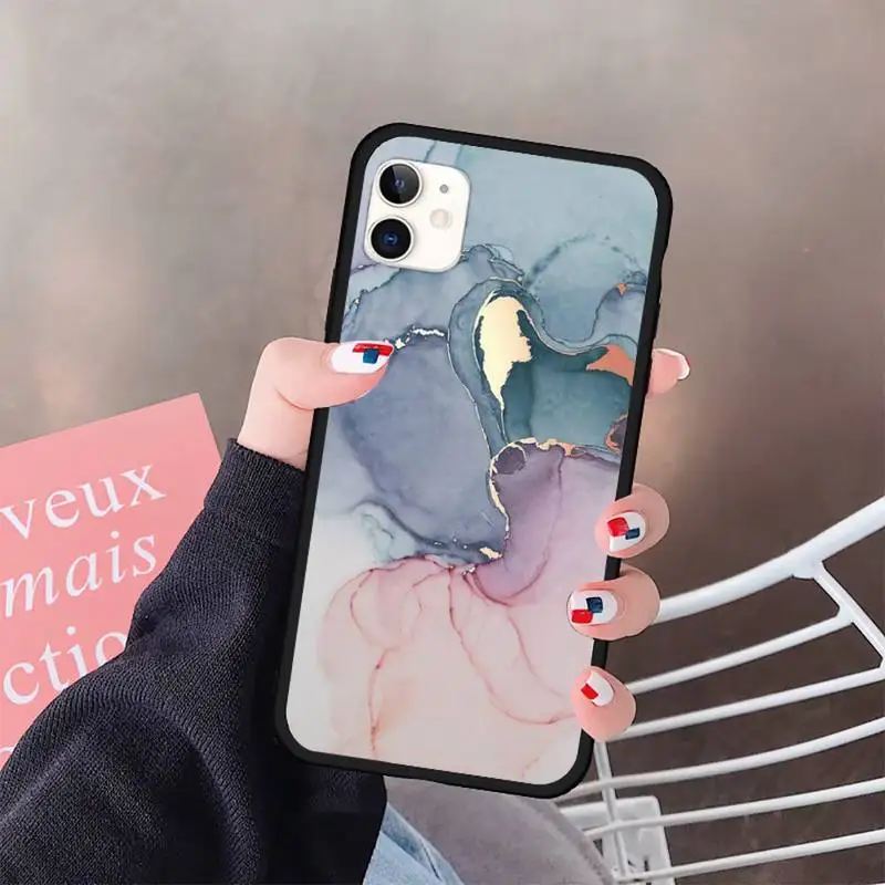 

Painted Protective Phone Case for iPhone 11 12 pro XS MAX 8 7 6 6S Plus X 5S SE 2020 XR