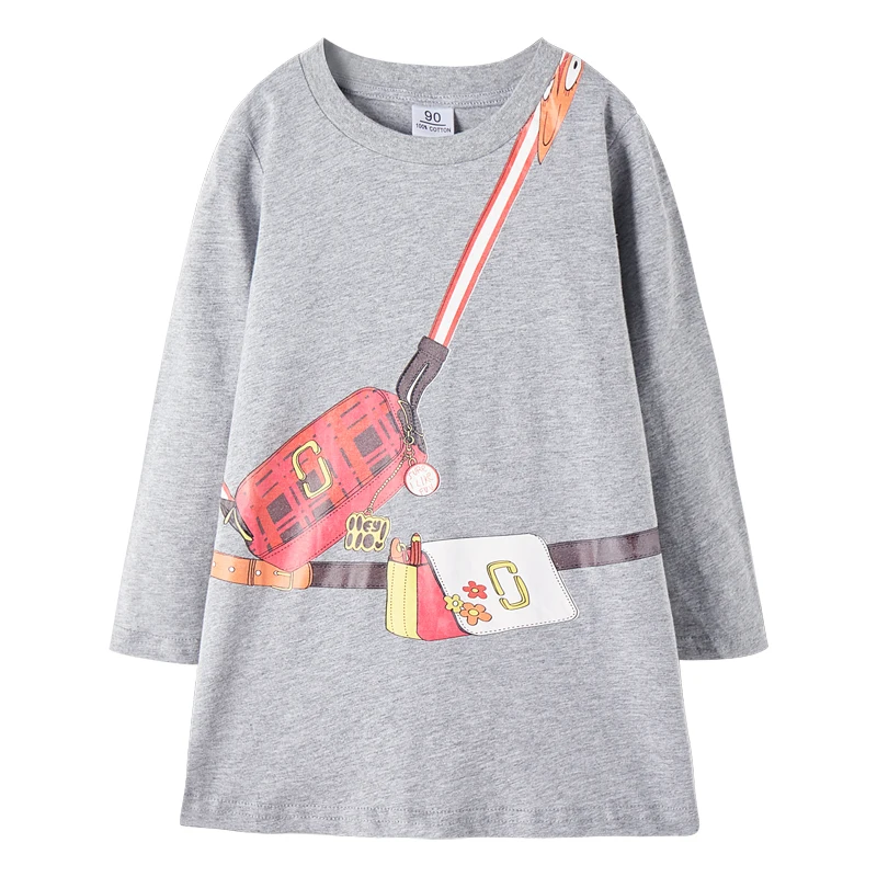 Коллекция 2019 года детское зимнее платье для девочек осеннее принцессы с длинными