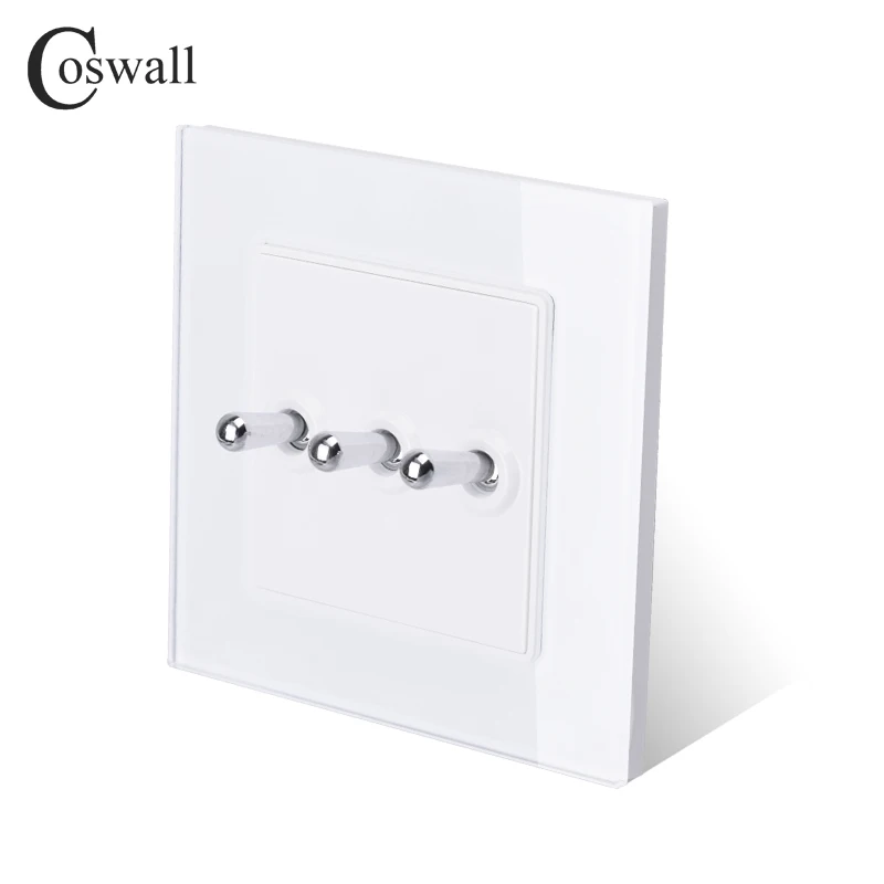 Coswall простая модная Хрустальная рамка из закаленного стекла 3 позиционный 1