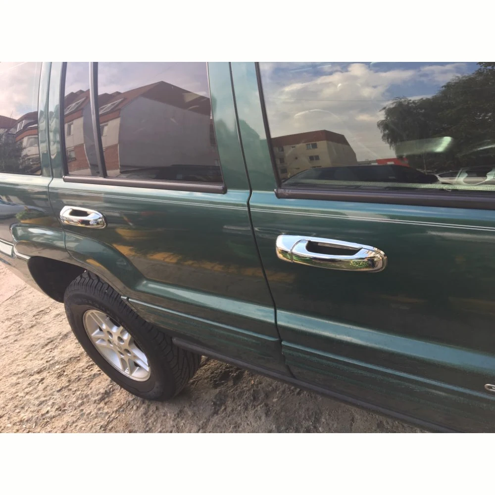 Хромированная накладка на дверную ручку для DODGE DURANGO DAKOTA JEEP LIBERTY GRAND CHEROKEE (4 шт.) |