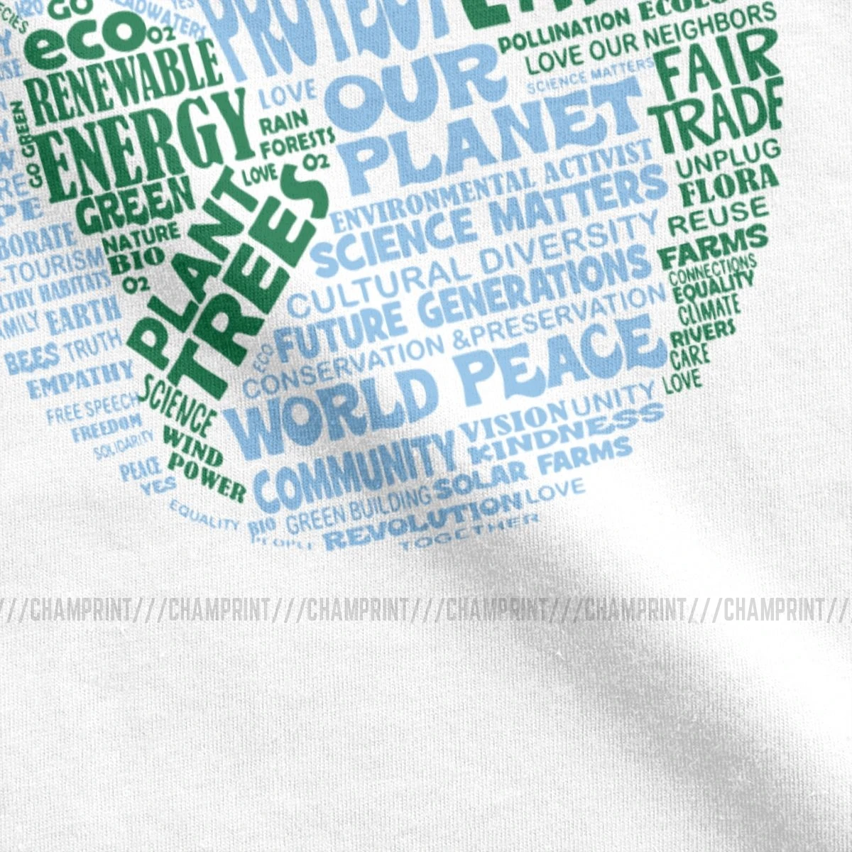 Женские футболки с защитой земли повседневные окружающей среды Ulzzang хлопковая