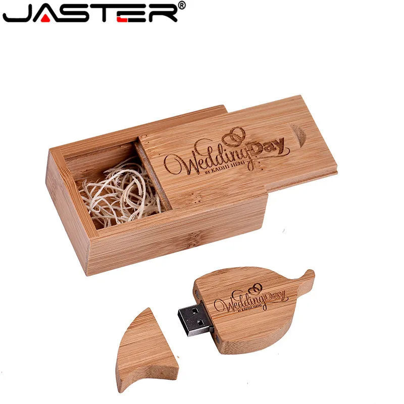 USB флеш-накопитель JASTER с логотипом на заказ u-диск в форме листа + коробка 2 0 4 ГБ/8