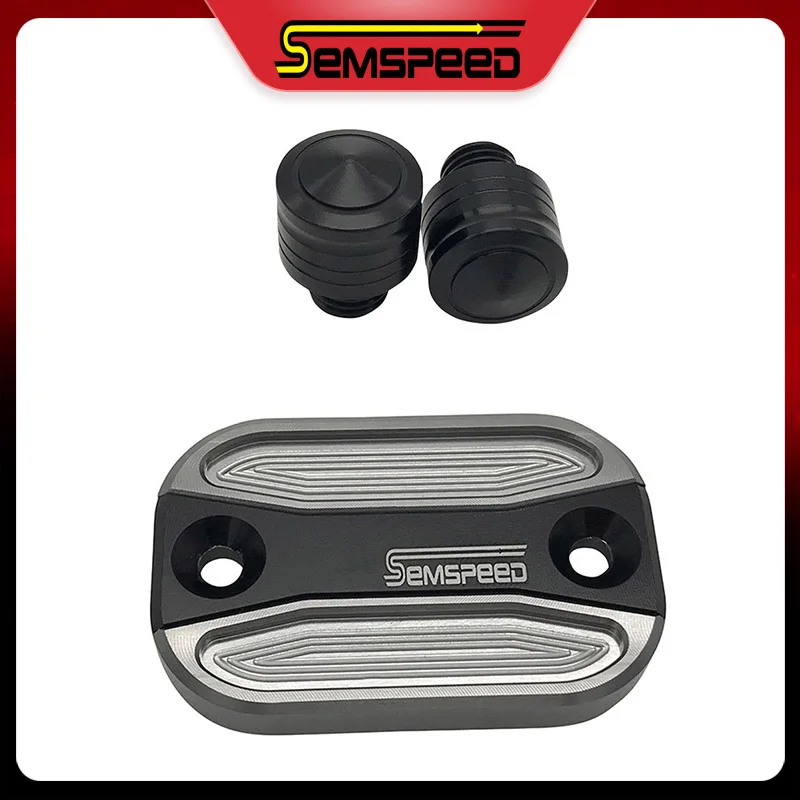 Мотоцикл Передний тормозной резервуар Крышка бокового зеркала болты набор