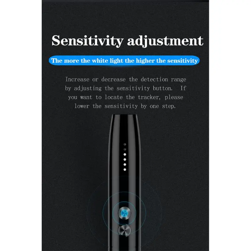 

Portable Anti Candid Anti Monitoring Detector Battery Pen Wireless Signal Detector Infrared Camera Scanning Detector GPS Device