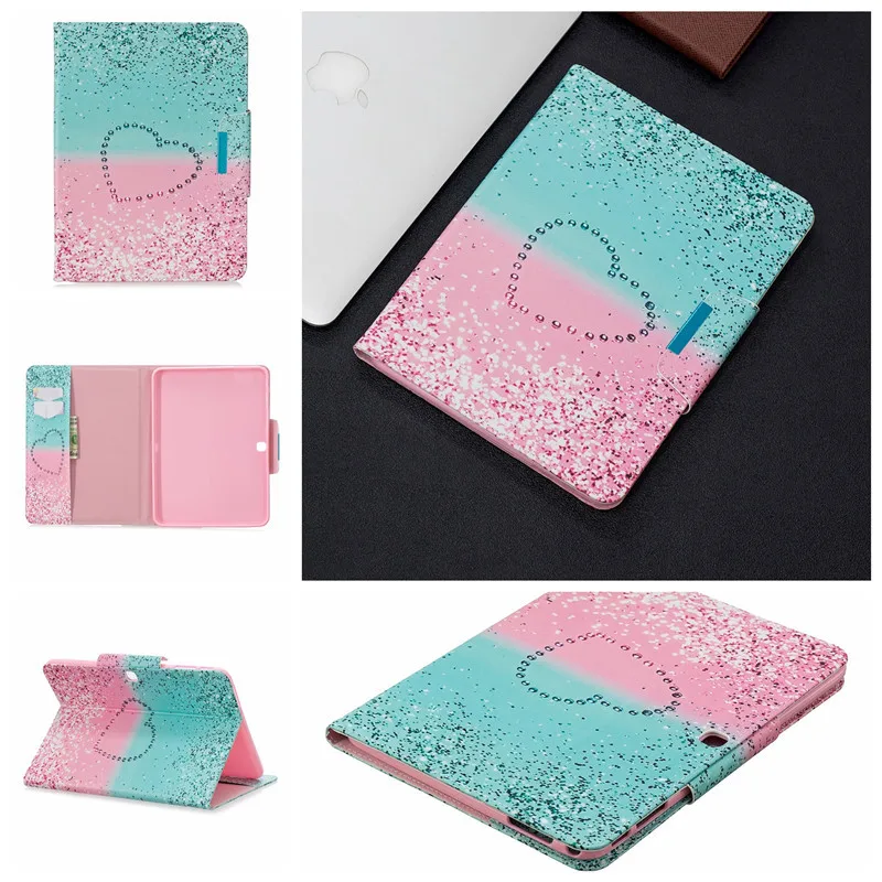 

Slim PU Leather Tablet Cover Protection Case For funda Samsung Galaxy Tab 4 10.1 inch SM-T530 T531 T535 2014 Tablet