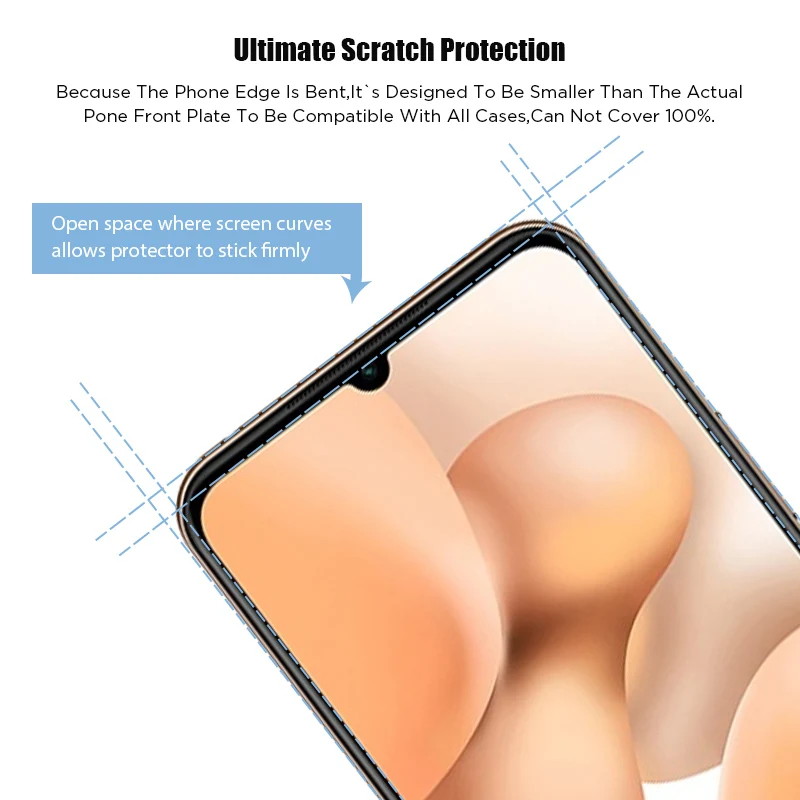Прозрачная твердая защитная пленка 9H для объектива камеры Xiaomi Poco F2 Pro/M2 Pro/X2
