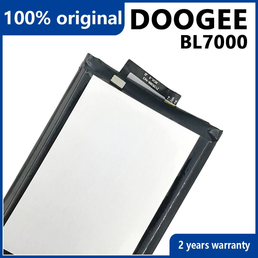 100 original 7060mah bl 7000 phone battery for doogee bl7000 high quality batteries with tracking number free global shipping