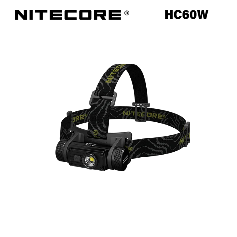 NITECORE HC60W(Neutral White Version) 1000 Lumens USB chargeable High-Performance Lightweight Rechargeable Headlamp with battery