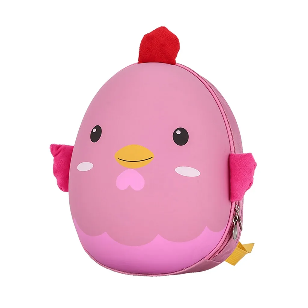 

Children Kids Boys Girls Fashion Cute Cartoon 3D Chick Shoulder Backpack Bags Cartoon Backpack For Baby Boys Girl Children 2021