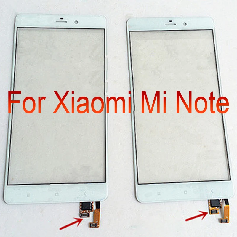 

For Xiaomi Mi Note Touch Panel Screen Digitizer Glass Sensor Touchscreen Touch Panel With Flex Cable Replacement XiaomiMiNote