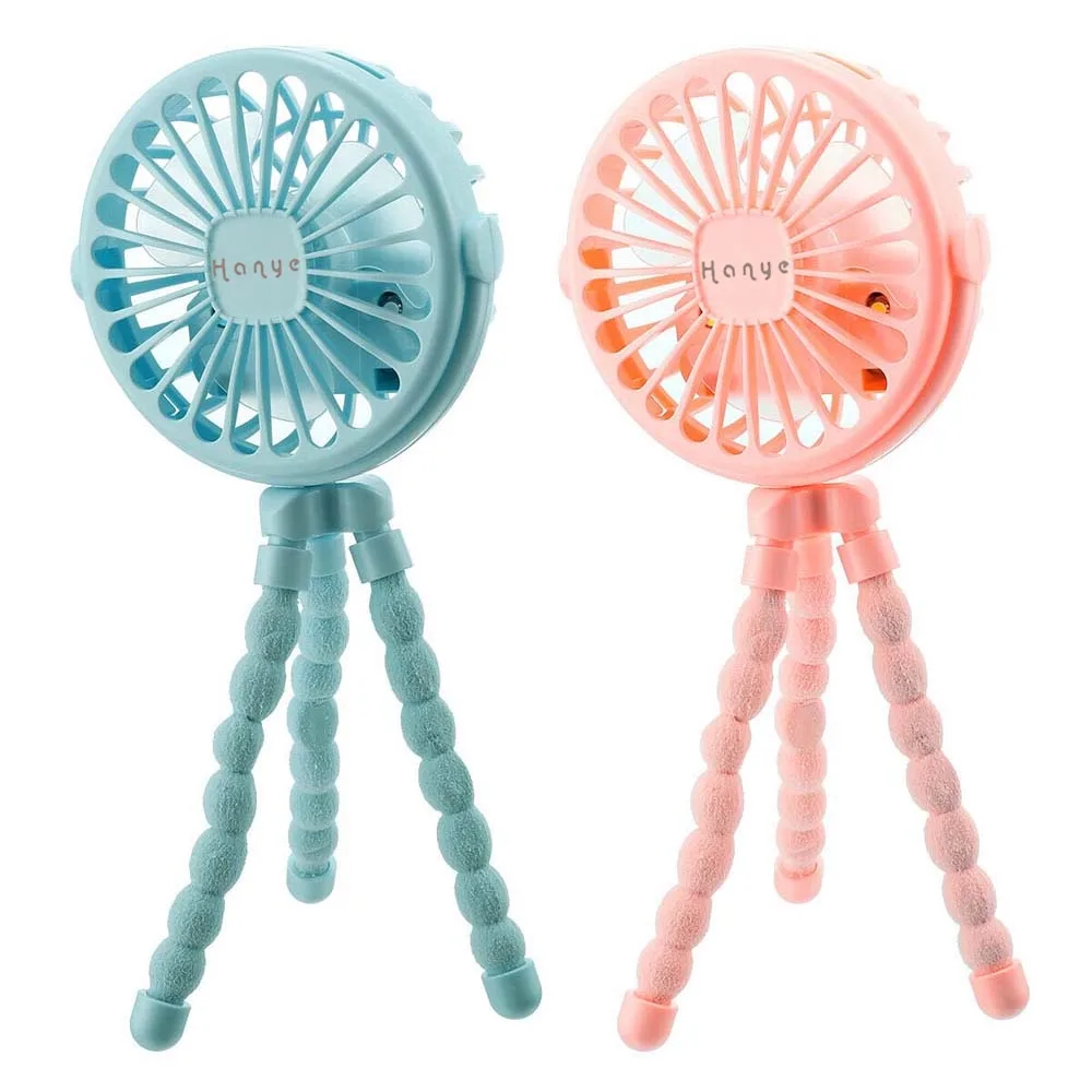 Коляска вентилятор USB Портативный штатив охлаждения 3 скорости портативный