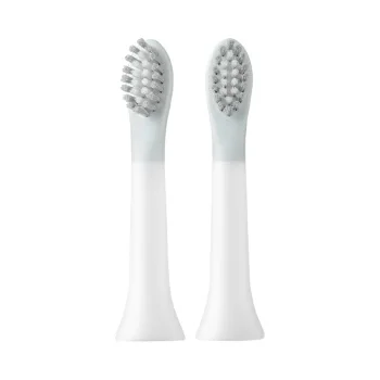 Bush head 2pcs Xiaomi So White звуковая электрическая зубная щетка IPX7 с водонепроницаемым датчиком зарядки, портативная щетка Du Pont, долгая работа в режиме ожидания, 50 г - Цвет: Bush head 2pcs