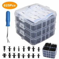 for car interior parts 620pcs mixed car fasteners door trim panel auto bumper rivet push retainer with fastener removal mayitr