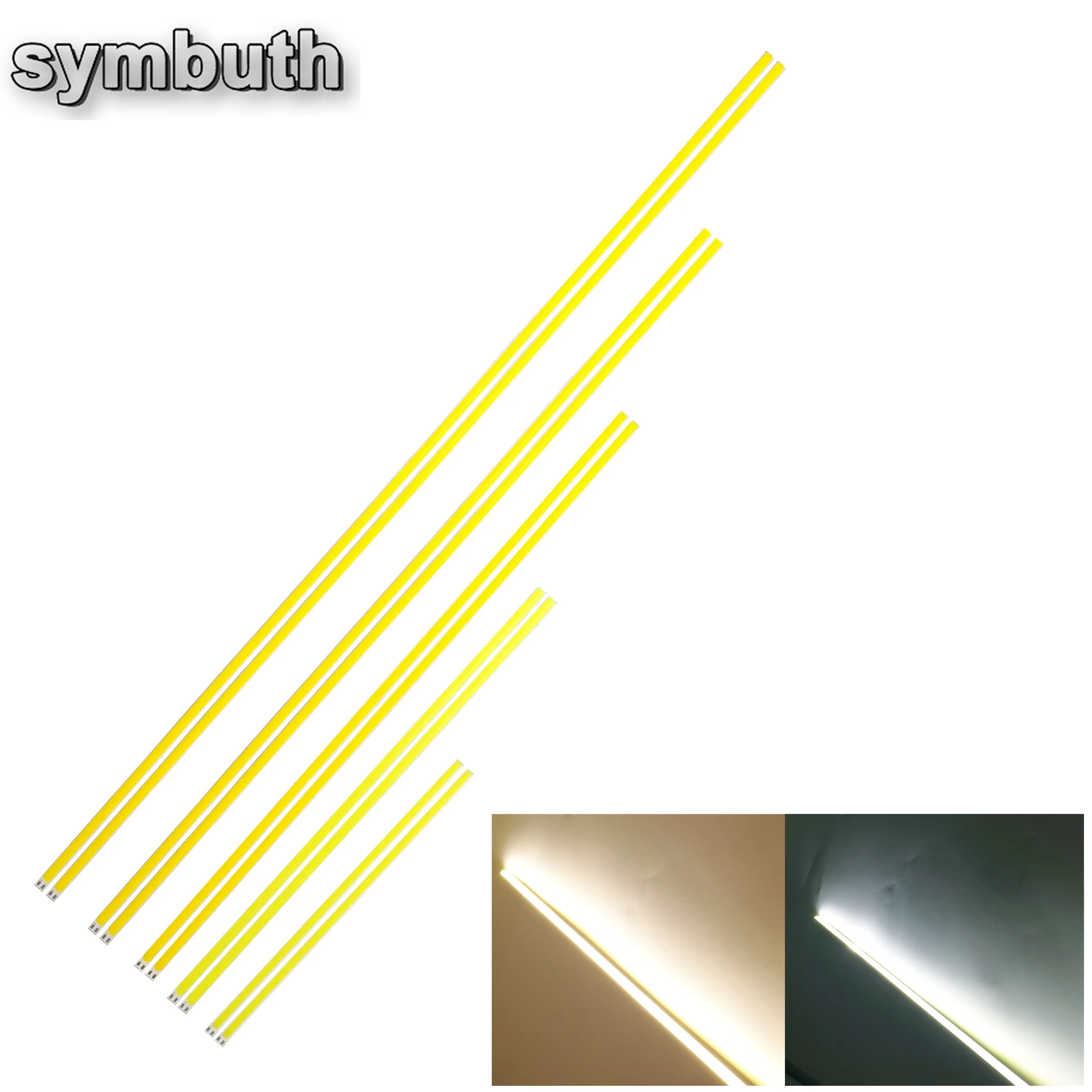 

10pcs/lot Sale 200mm 300mm 400mm 500mm 600mm 12V DC Flexible Soft COB LED Strip Bar Lights Ultra Bright Lamps DIY Outdoor Bulb