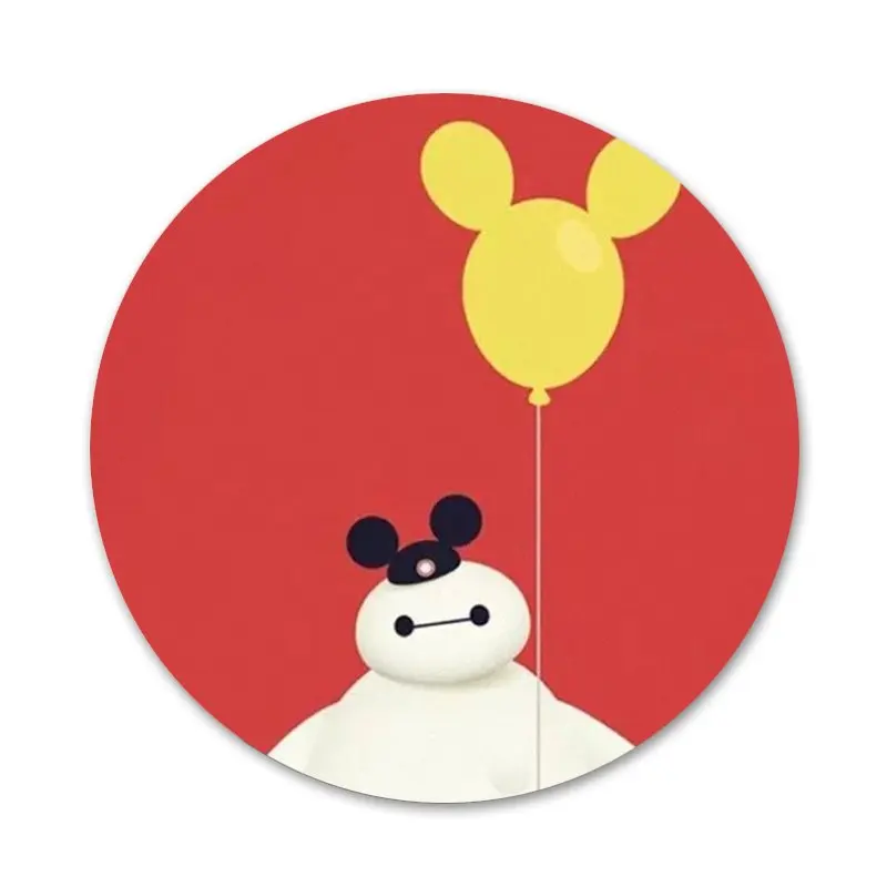 Большие Hero 6 Милые Значки украшение Броши Металлические для одежды рюкзак | Дом и