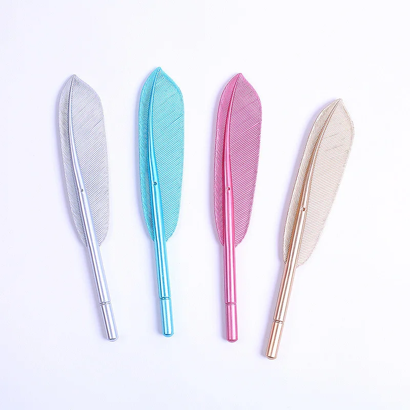 

2022 Feather Gel Pen Cute Pens Kawaii School Supplies Animal Pen Kawaii School Supplies Pens for School Office Stationery