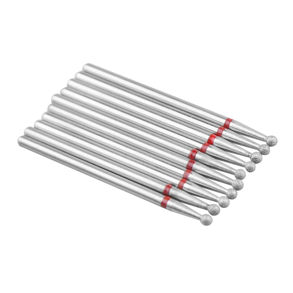 10 шт. Алмазных фрез для маникюра/педикюра набор маникюра алмазное долото Фрезер