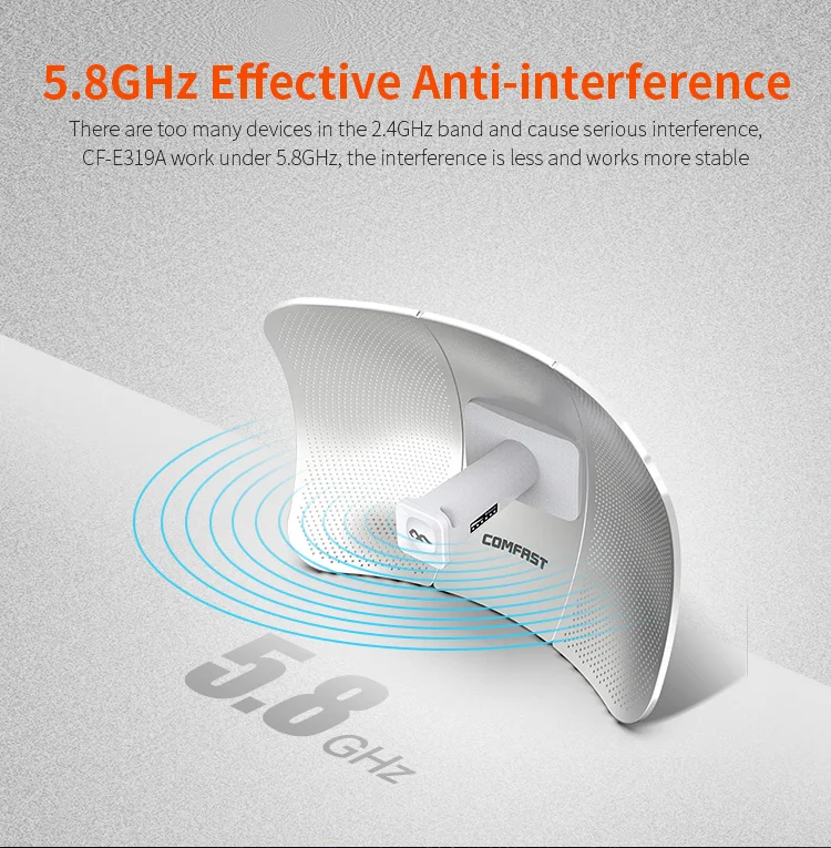 25 км маршрутизатор усилитель сигнала CPE 2 * 26dBi WiFi ретранслятор расширитель IP65 COMFAST