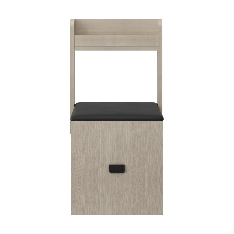 Ультратонкий настенный стул для ванной комнаты деревянная мебель