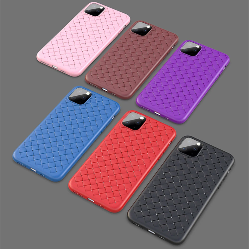 Чехол с дышащей сеткой для iPhone 11 Pro Max XS 6 6S 7 8 Plus X XR Мягкий тканевый чехол из ТПУ BV