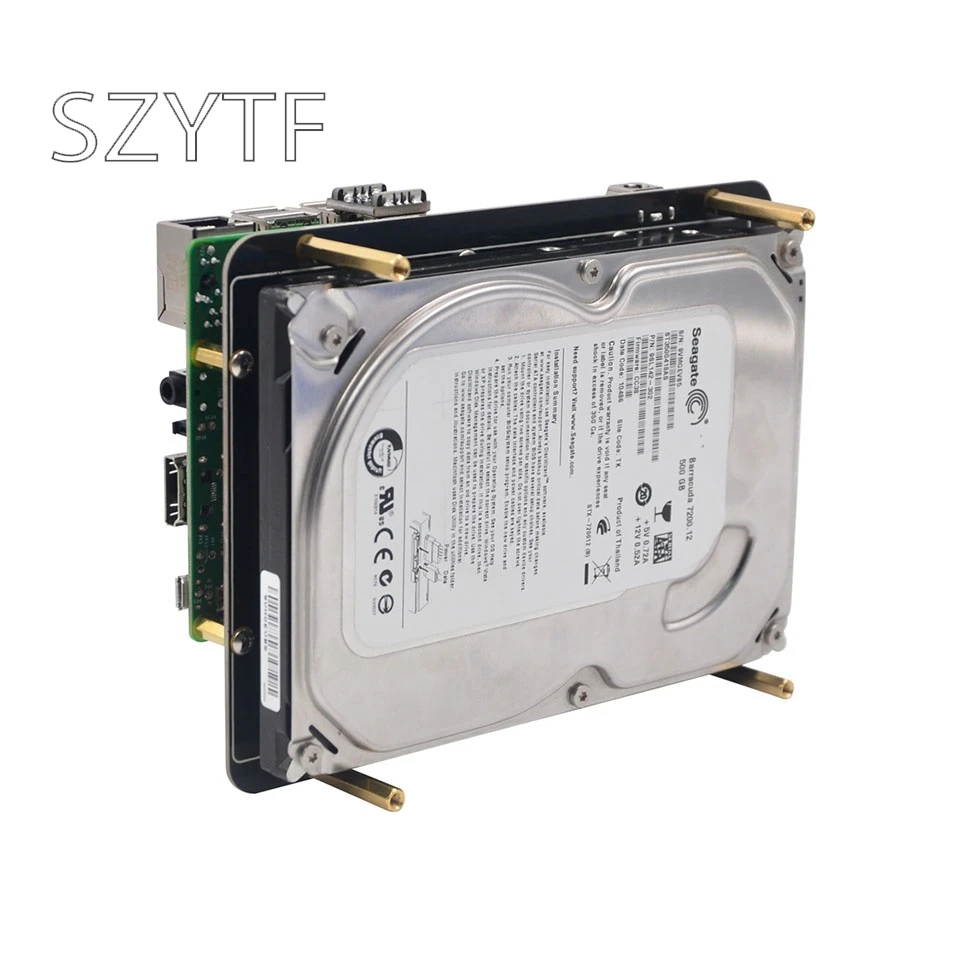 Плата расширения Raspberry Pi 3 B + Plus/3B X830 V2.0 HDD с функцией отключения Veilig 5 &quotSATA Opslag