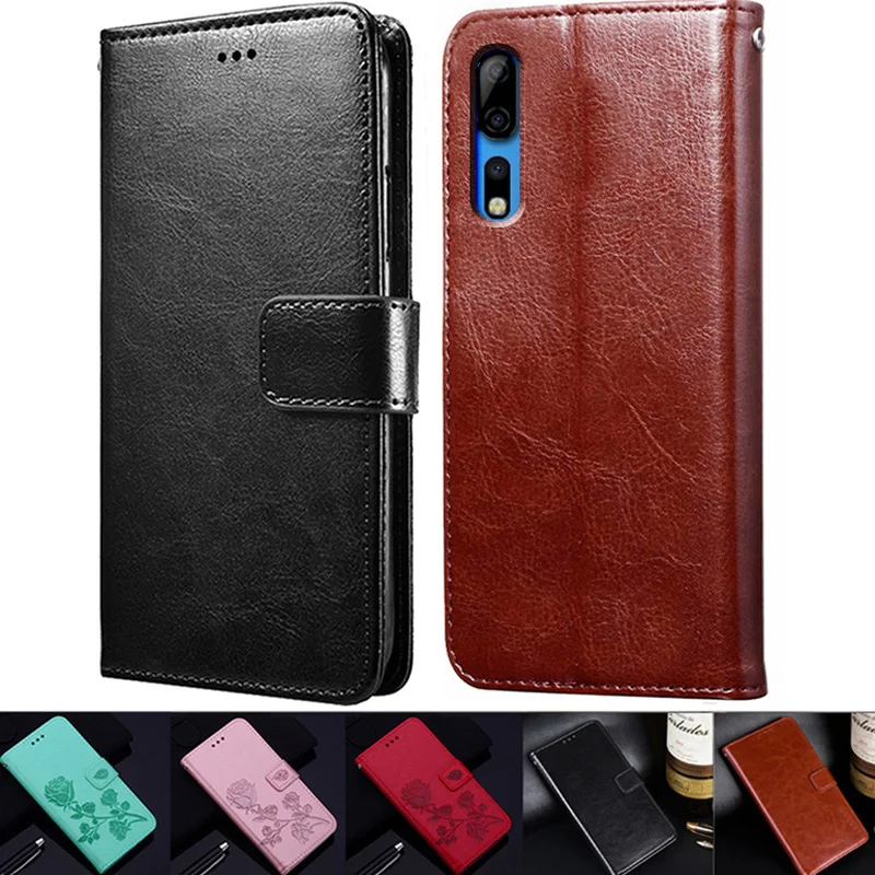 Роскошный кожаный чехол-книжка для ZTE Axon 10 Pro чехол 10S с подставкой и отделениями