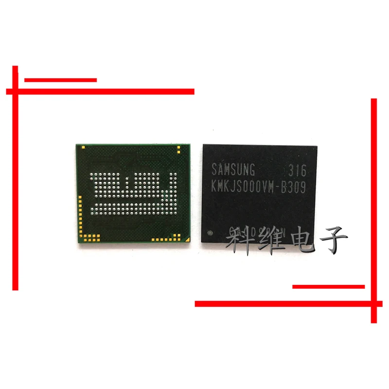 KMKJS000VM B309 KMKJS000YA 32 + 8 Emcp микросхема мобильного телефона|Интегральные схемы| |
