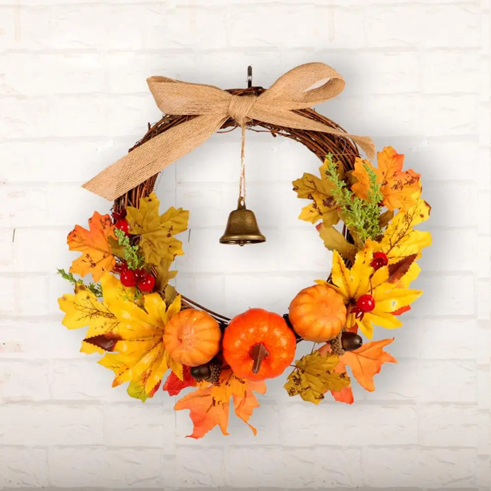 

Natural Cotton Dried Artificial Flower Wreath Simulation Flower Wreath Christmas Decoration Home Door Hanging Decor