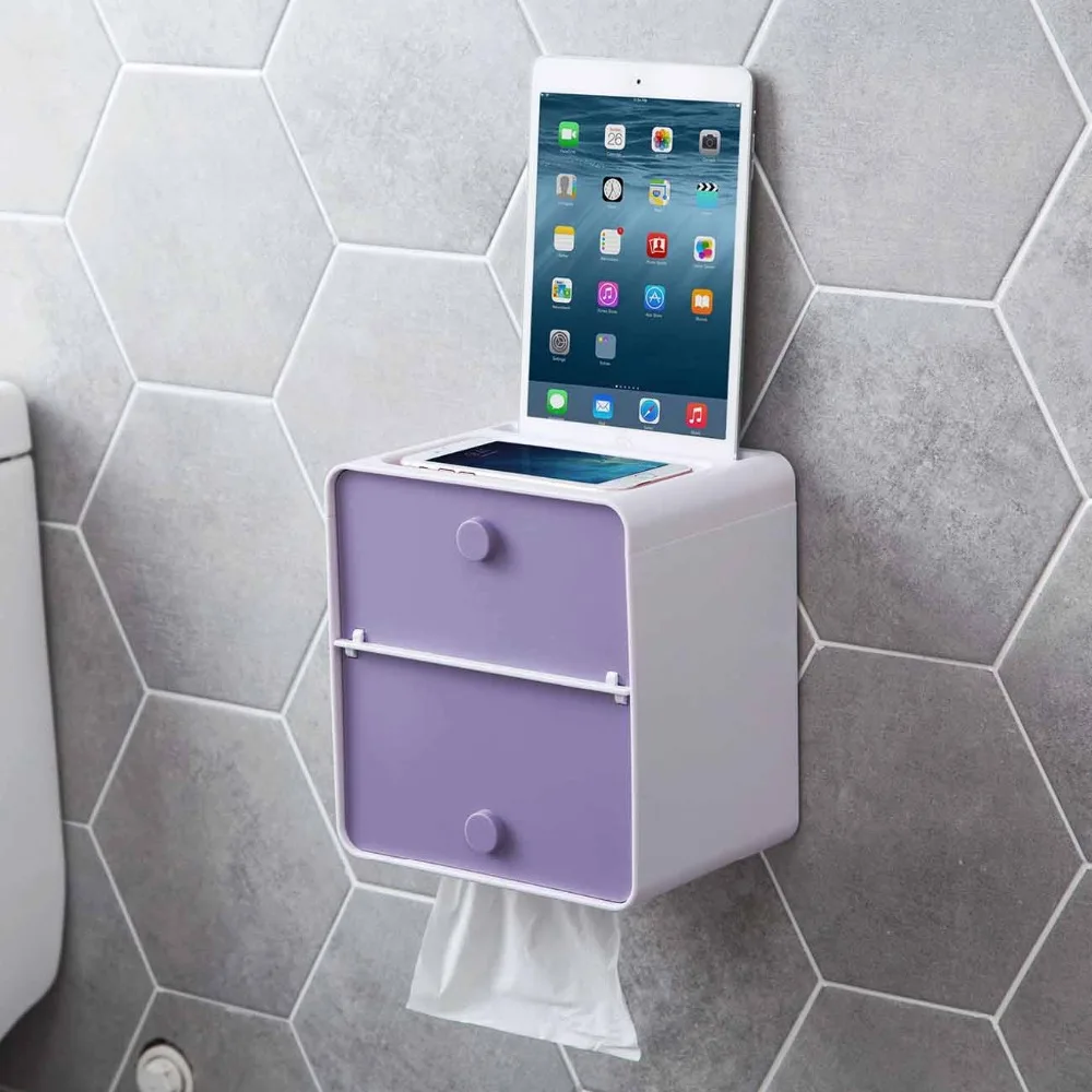 Оригинальная Водонепроницаемая коробка для салфеток QL ванной комнаты