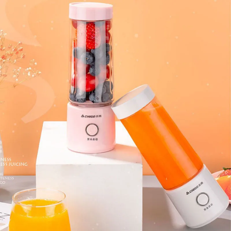 Портативная соковыжималка маленькая Бытовая Мини электрическая для свежести