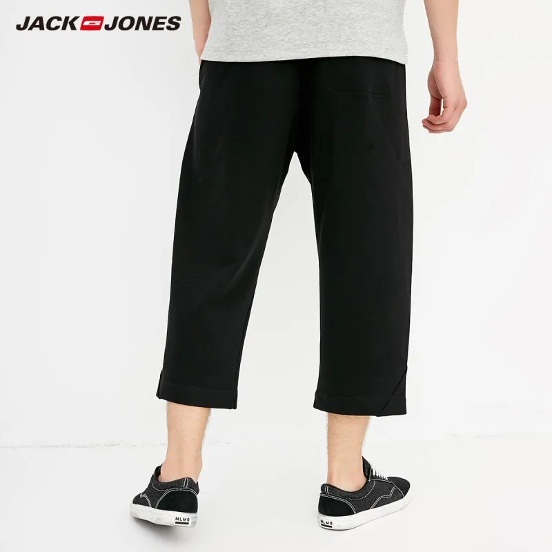 JackJones мужские укороченные брюки из 100% хлопка длиной до щиколотки мужская одежда
