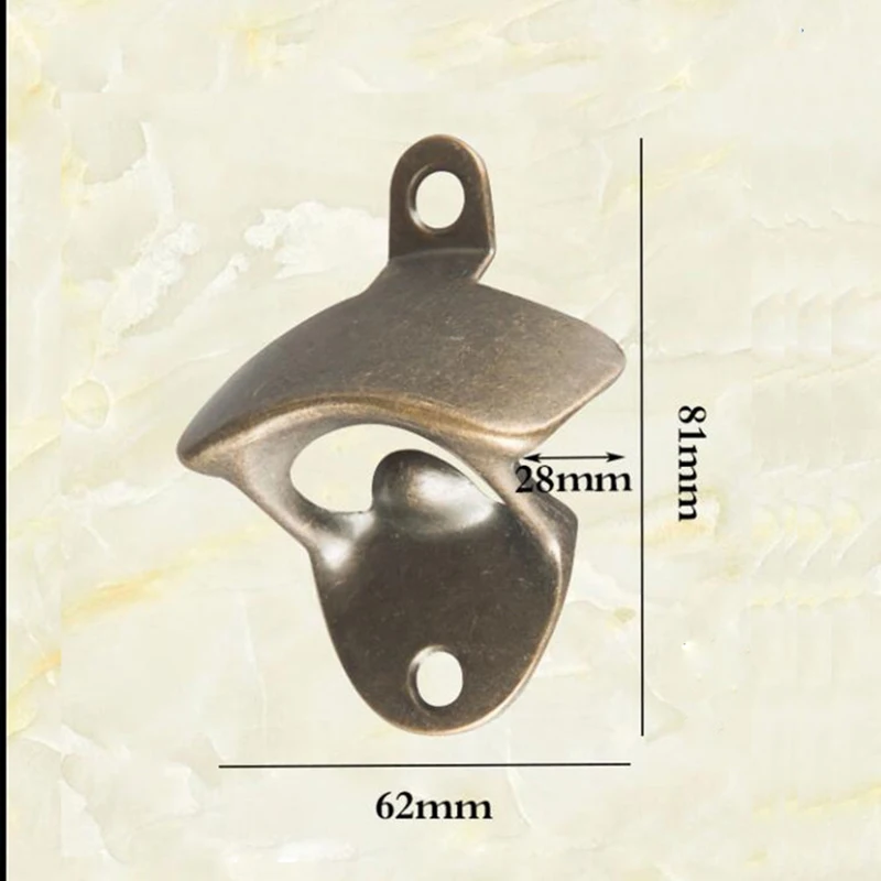 Классический Медный настенный Открыватель инструмент для открытия вина пива