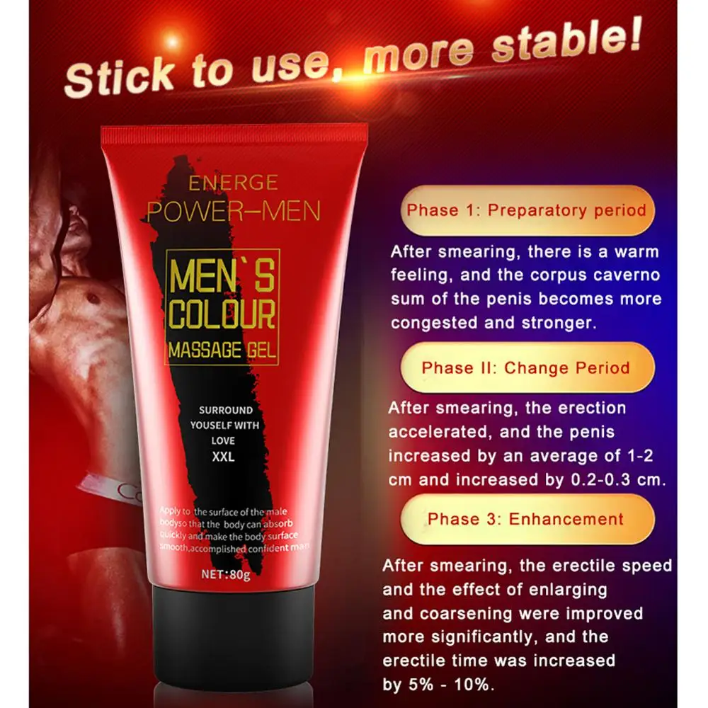 Новинка 80 г крем для увеличения пениса член гель мужчин увеличение члена