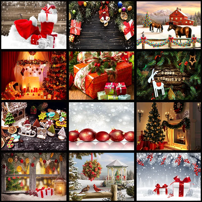 

5D Full Square Diamond Painting Mosaic Handmade Winter Scenery Cross Stitch Diamond Diamond Embroidery Christmas Decor Landscape