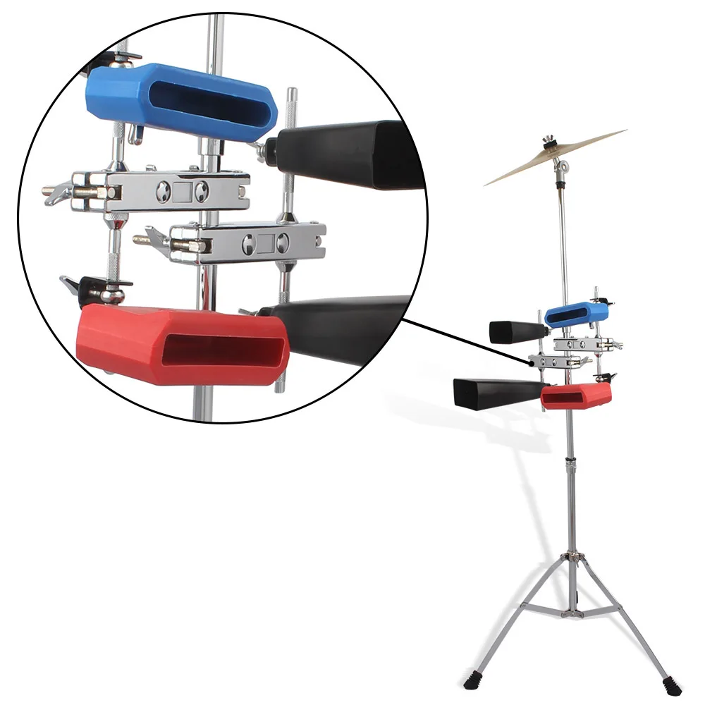 Drum Kit Stand Metal Connecting Clamp Holder Bracket Rod Percussion Drum Cowbell Stand Universal Musical Instrument Accessories