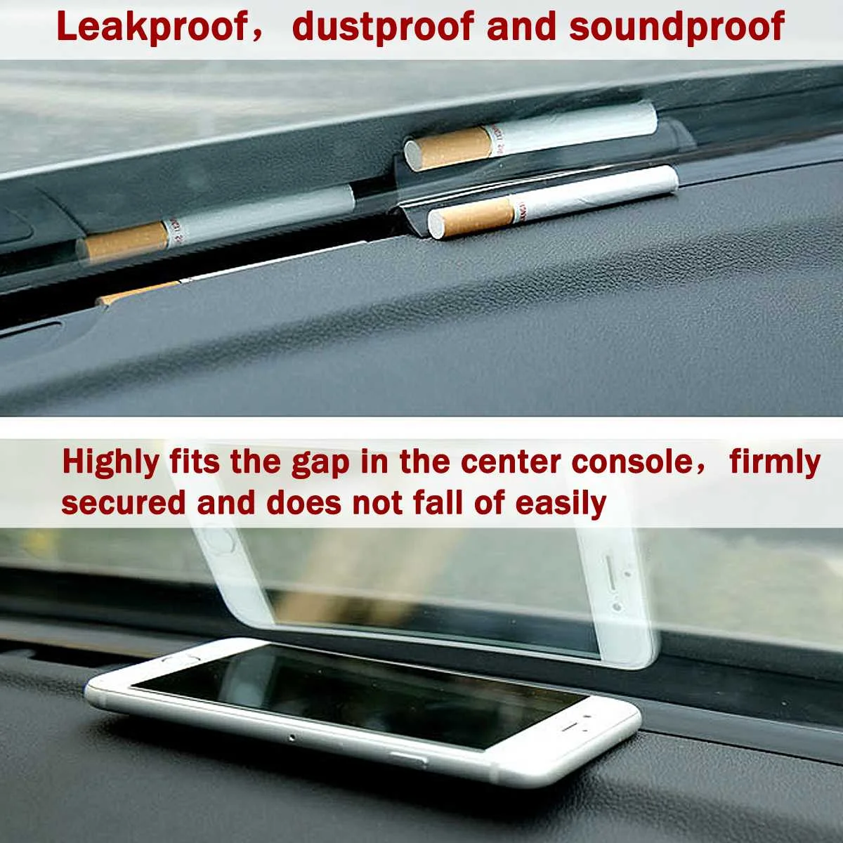 Автомобильная резиновая пластиковая уплотнительная лента на лобовое стекло 1 6 м