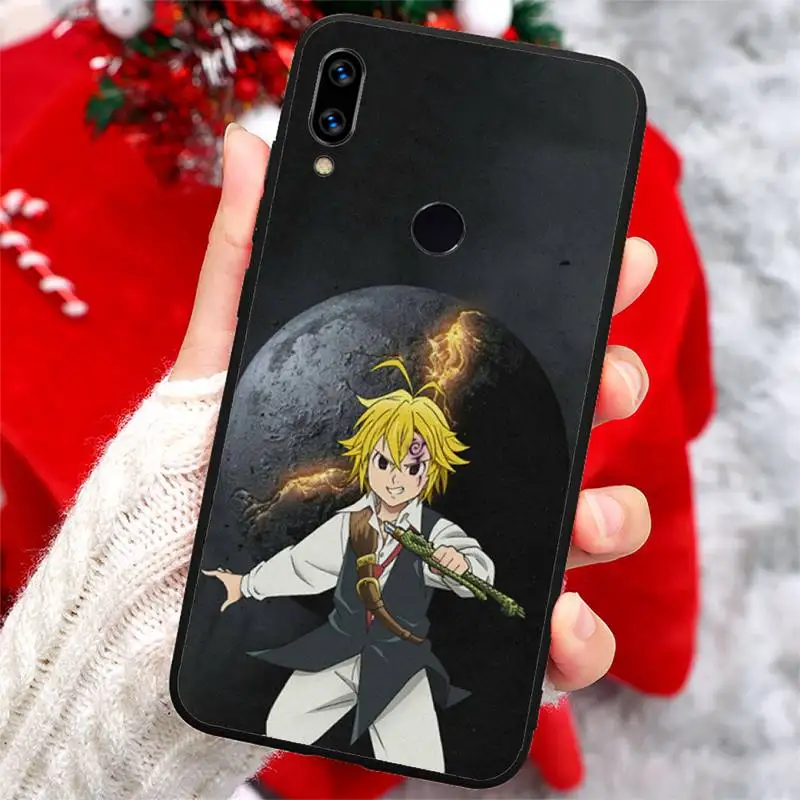 

anime seven deadly sins Phone Case For Xiaomi Redmi note 7 8 9 t k30 max3 9 s 10 pro lite