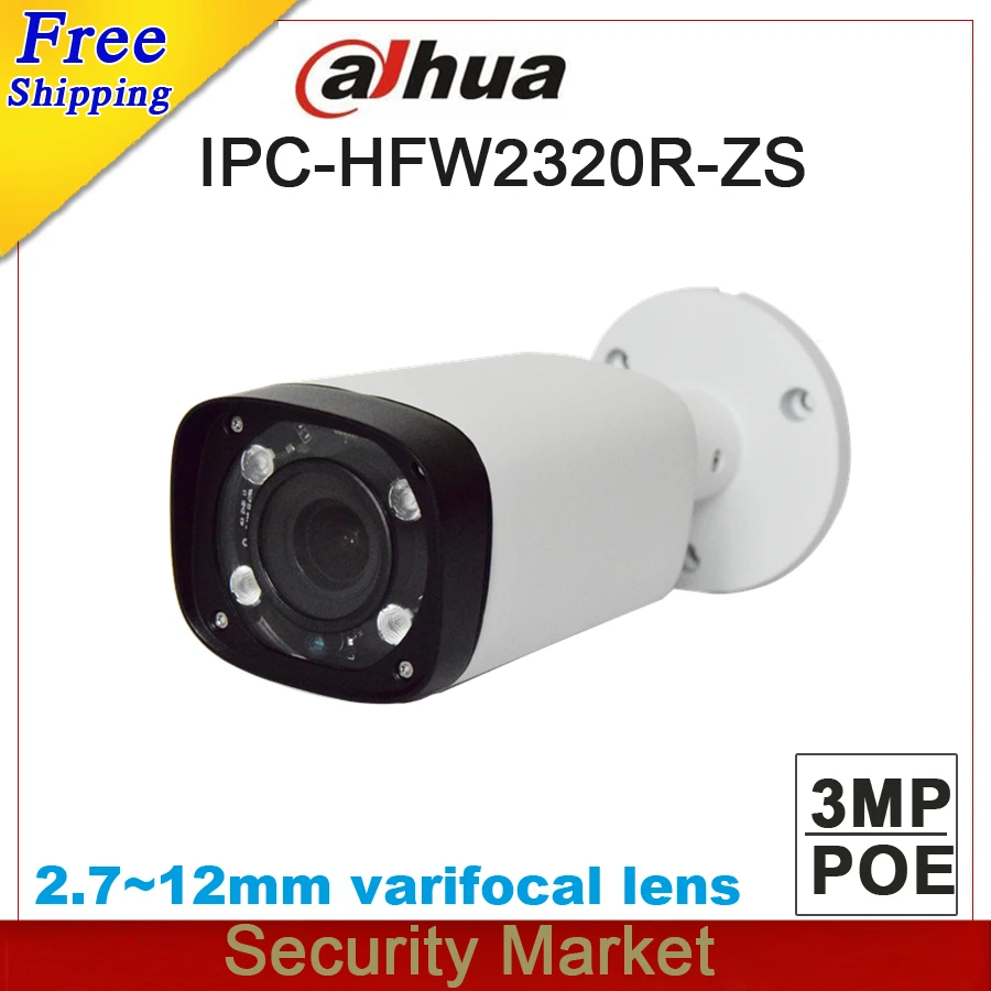Оригинал dahua IPC HFW2320R ZS заменить HFW4431R Z круглые инфракрасные сетевые Камера 3MP POE IP IR