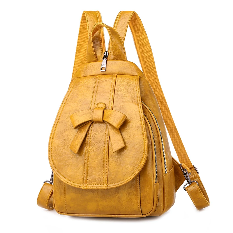 Женские кожаные рюкзаки высокое качество винтажные сумки для путешествий