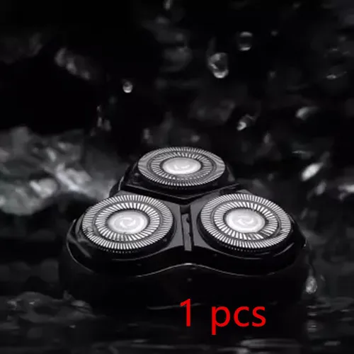 shaver head 1pcs Xiaomi Enchen черный камень 3D электробритва умный контроль Блокировка защита бритва type-C перезаряжаемая Мужская - Цвет: shaver head 1pcs
