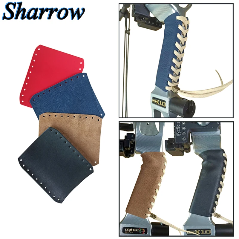 

Защитный кожаный чехол для охотничьего лука с ручкой для всех блочных луков и охотничьего рекурсивного лука из кожи для стрельбы из лука