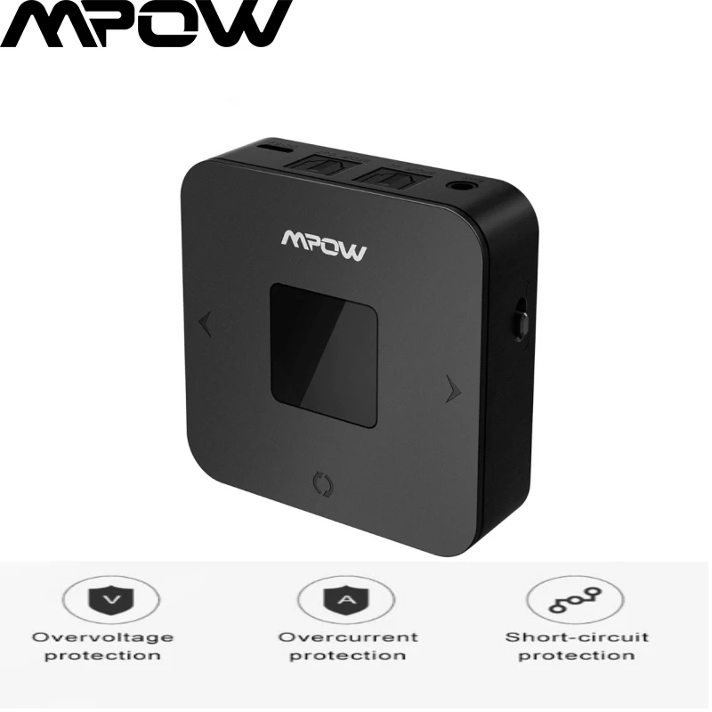 Лучший приемник Bluetooth Mpow передатчик Real APTX/APTX LL беспроводной адаптер время