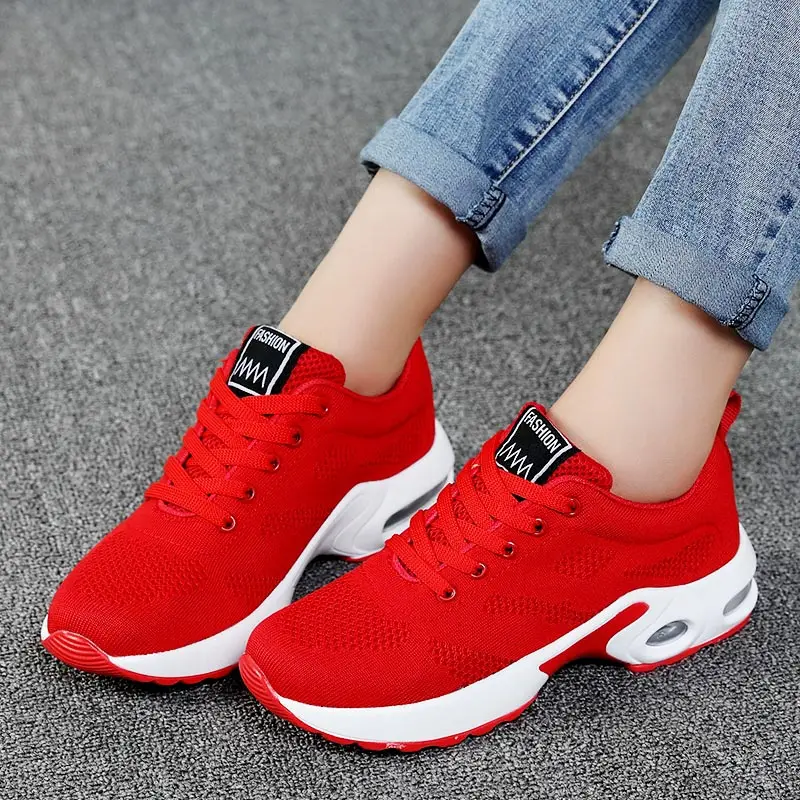 Кроссовки женские летние большого размера легкие фиолетовые B-511 | Спорт и