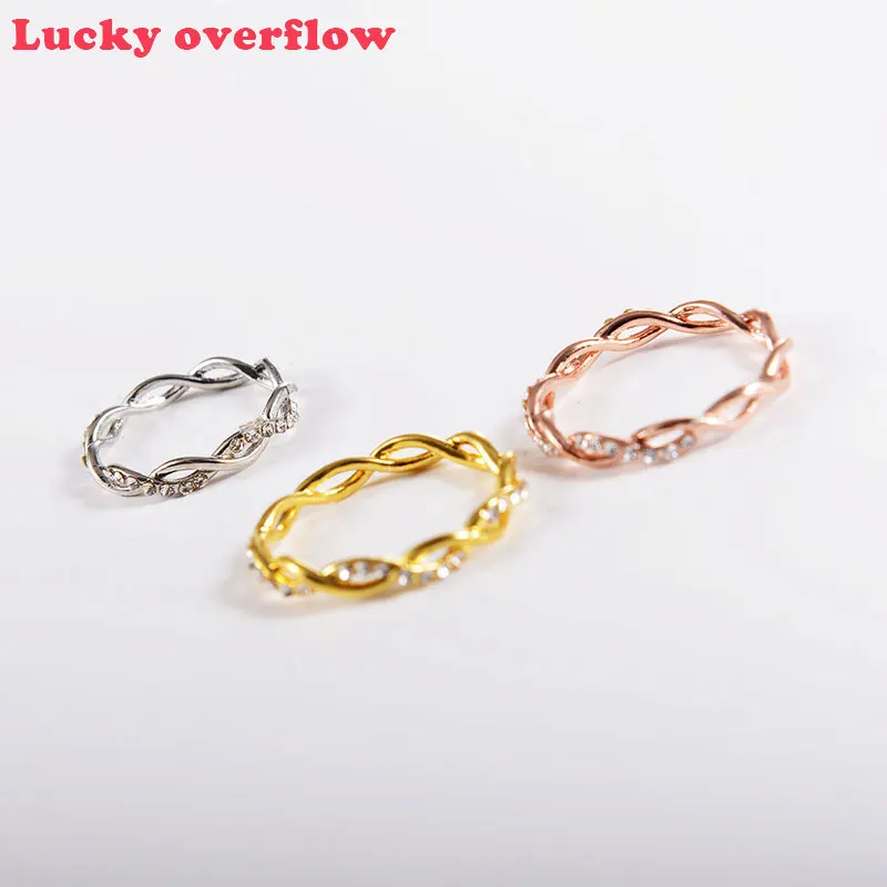 Модные ювелирные изделия luckyперелива 2019 простое кольцо для женщин защита
