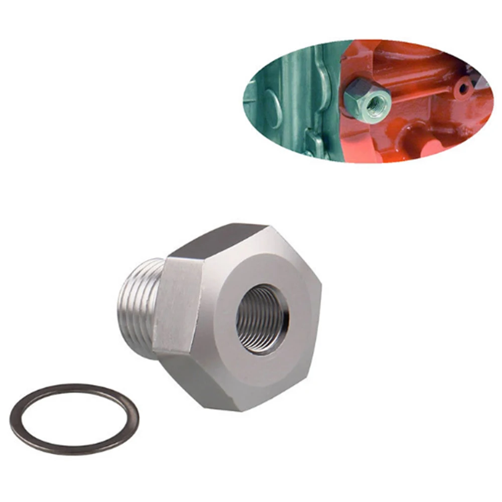 Новый Автомобильный Алюминиевый датчик давления масла переходник автомобильные