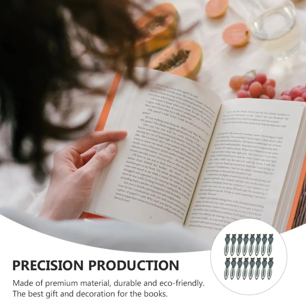 

20pcs Students Copper Bookmarks Creative Bookmarks Vintage Owl Bookmarks