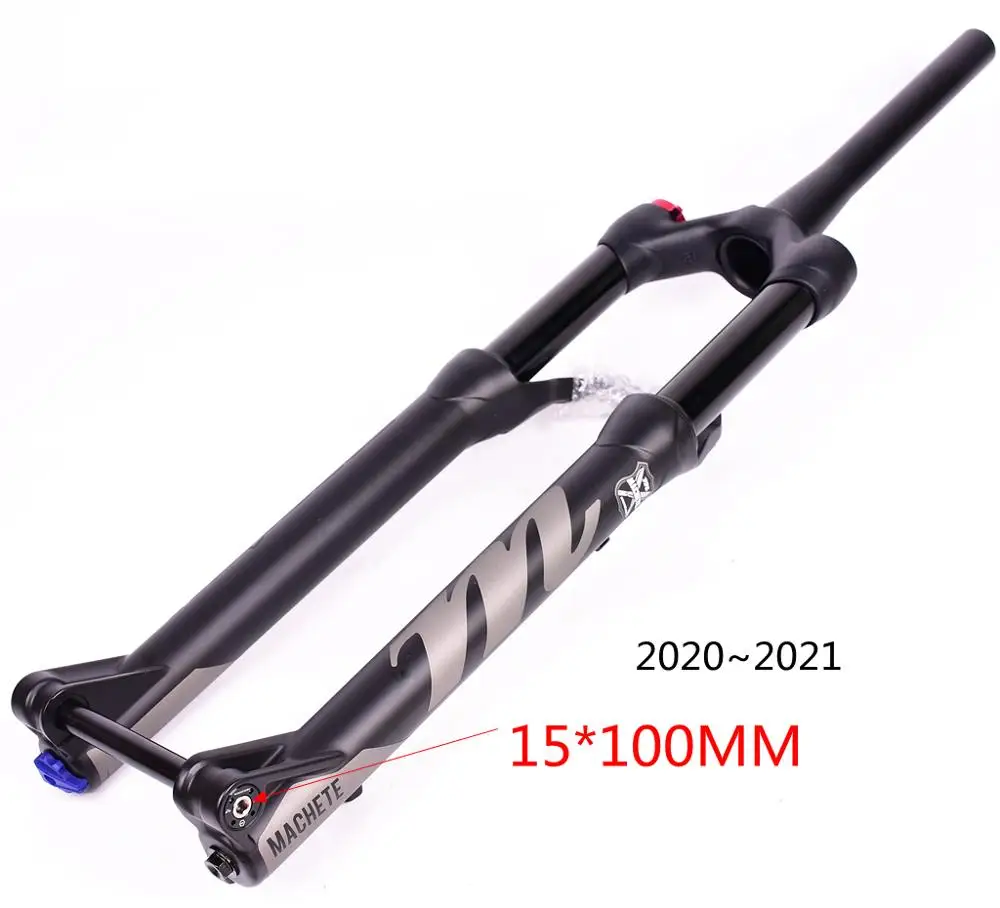 Велосипедная пневматическая вилка Manitou Machete Comp 100*15 мм 27 5er 29 дюймов для горного