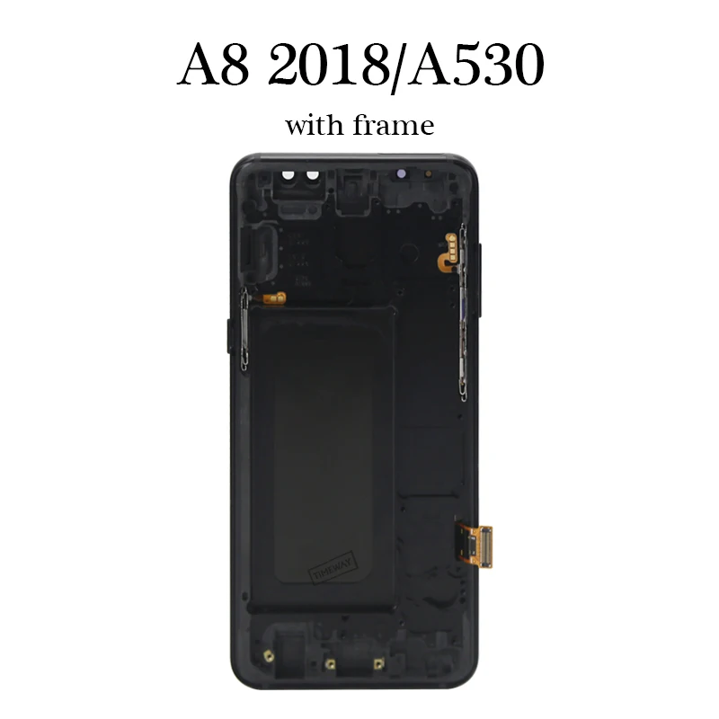 ЖК-дисплей Super AMOLED для Samsung A8 2018 с сенсорным экраном в сборе A530 A530F A530N A530DS |