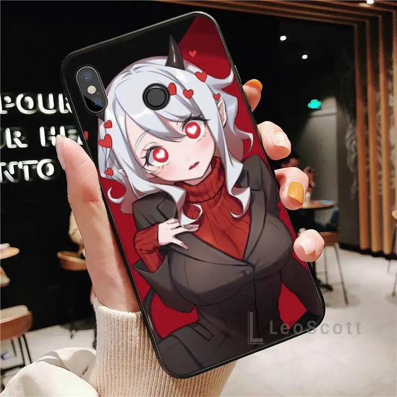 

Cute cartoon helltaker Phone Case For Xiaomi Redmi Note 4 4x 5 6 7 8 pro S2 PLUS 6A PRO