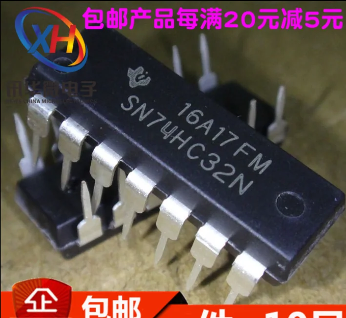 

Mxy SN74HC32N DIP14 SN74HC32 DIP 74HC32N 74HC32 Новый и оригинальный IC, 10 шт.